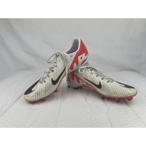 Nike Mercurial Vapor 15 Academy FG MG Size 7 Soccer Cleats White DJ5631-600 - Picture 1 of 8